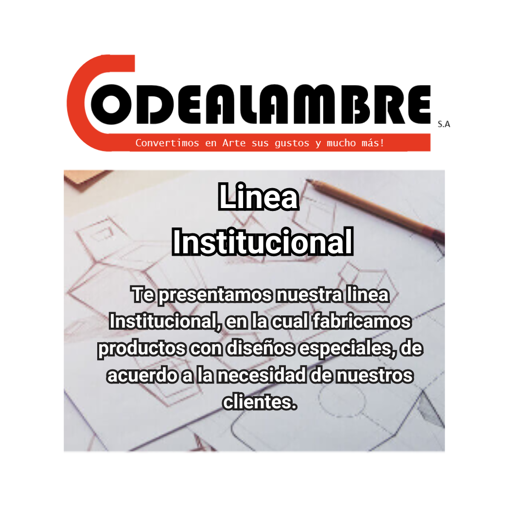 Productos institucionales